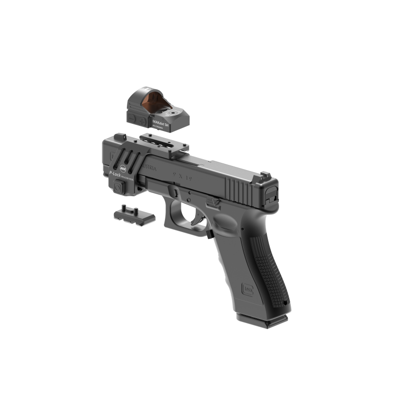 Pistola Glock 17 Gen5/FS/MOS -PACK IPSC OPTICS - 9x19