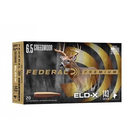 FEDERAL Hornady ELD-X - 6.5...