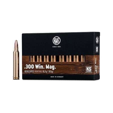 RWS 300win mag KS 165gr